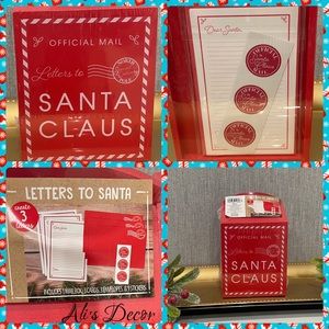 Santa Claus Wood Mailbox Kit- Target Holiday Christmas Decor